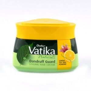 Dabur Vatika Hair Cream Dandruff With Lemon Tea Tree Almond 210ml