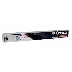 Sanita Aluminium Foil Embossed 37.50 CM