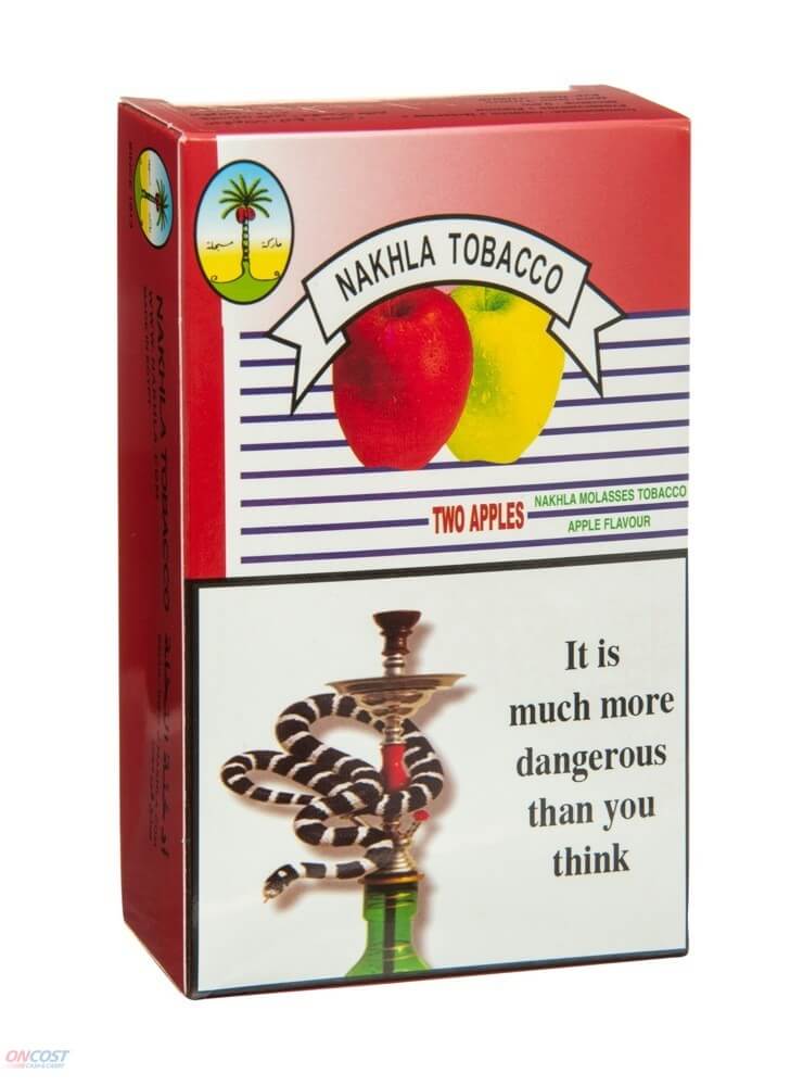 AL NAKHLA SHISHA TOBACCO 2 APPLES 250 G