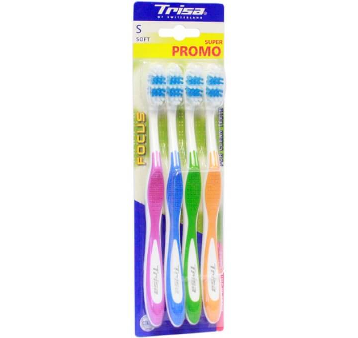 Trisa Tooth brush focus soft 4's