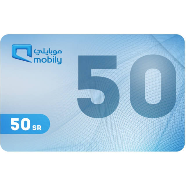 Mobily Recharge Card 50 SAR