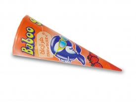 ice cream baboo strawberry 56 g