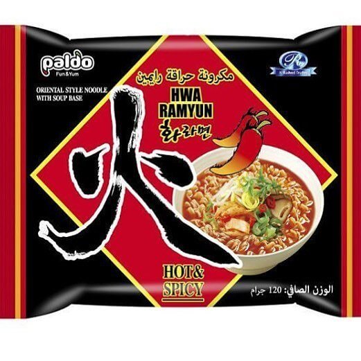 HWA RAMYUN HOT AND SPICY 120G
