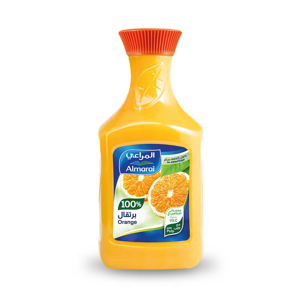 Almarai Orange 100% with Pulp