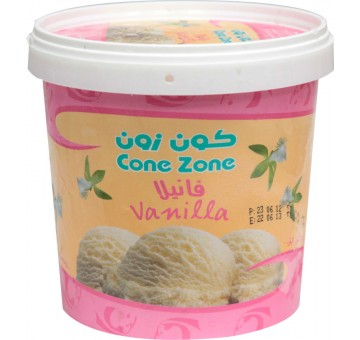 CONE ZONE VANILLA ICE CREAM 500G