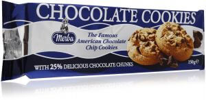 MERBA CHOCOLATE COOKIES 150G
