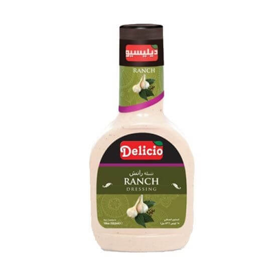 DELICIO SPICY RANCH DRESSING  267 ML 
