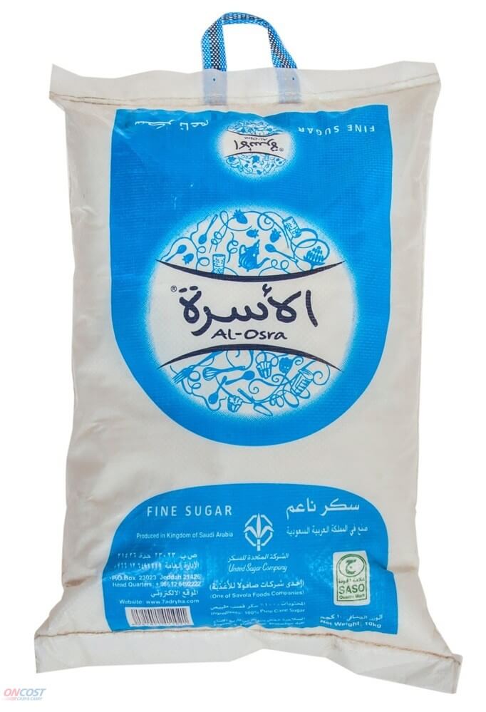AL OSRA FINE SUGAR 10KG